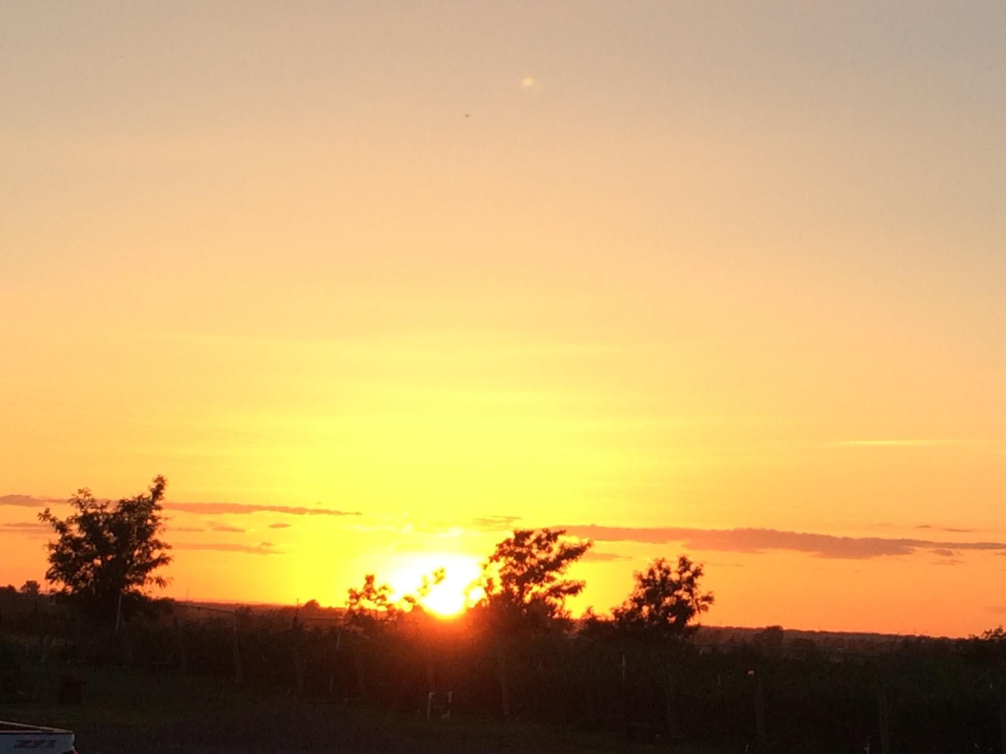 a sunrise